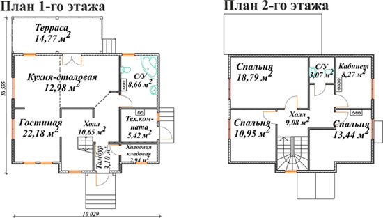 план двухэтажного дома план двухэтажного дома