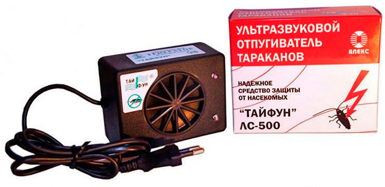 Ультразвуковой отпугиватель тараканов – Тайфун ЛС-500